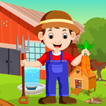 Cartoon Young Farmer Escape game