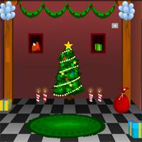 play Knfgame Winter Christmas House Escape