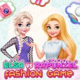 play Elsa Vs Rapunzel Fashion