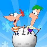 play Phineas And Ferb Gadget Golf Winter Holiday Edition