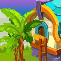 play Games4King Cute Girl Escape From Fantasy House