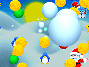 play Christmas Clix! : Snowball Throw!