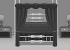 play Black And White Escape - Bedroom