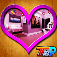 play Top10 Valentine House Escape 5