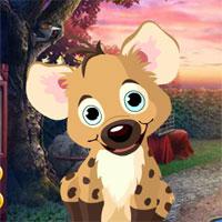 play Games4King-Cute-Hyena-Rescue