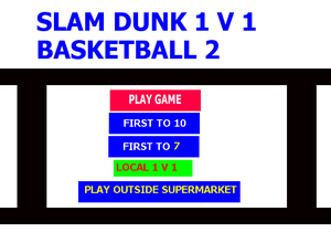 play Slam Dunk Basketball 1 V 1 2