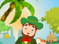 Cartoon Leprechaun Rescue