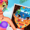 play Oceania Princess Moana Face Art