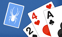 play Spider Solitaire Blue