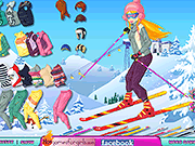 play Fashion Skiing Girl Dress Up