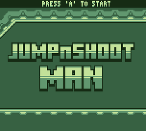 play Pixel Vision 8: Jump N' Shoot Man Ludum Dare 41