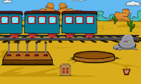 play Desert Train Escape