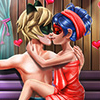 play Dotted Girl Sauna Flirting