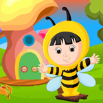 Cute Bee Girl Rescue