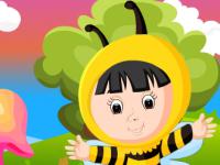 play Cute Bee Girl Rescue