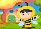 play Cute Bee Girl Rescue