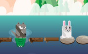 play Blocky Rabbit Jumping