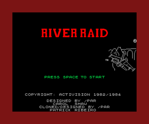 River Raid Clone - First Game