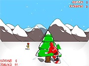 play The Snowboarding Santa