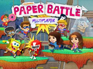 play Nickelodeon: Paper Battle Multiplayer Action