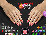 play Halloween Nail Art
