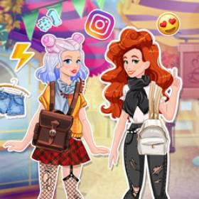play Jessie And Audrey'S Social Media Adventure - Free Game At Playpink.Com