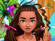 play Polynesian Princess Real Haircuts