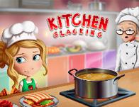 play Kitchen Slacking