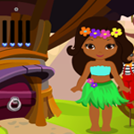 play Cute Hawaiian Dancer Girl Rescue