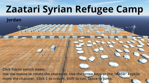 play Zaatari Syrian Refugee Camp