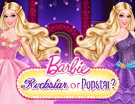 play Barbie: Rockstar Or Popstar