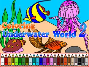 play Coloring Underwater World 2