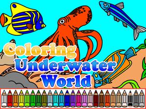 play Coloring Underwater World