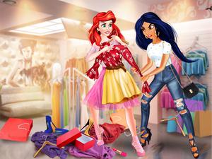 play Princesses Shopping Rivals