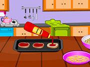 Cooking Mummy Pizza game