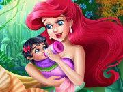 Ariel Baby Feeding game