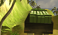 play Tropical Truck Delivery 3D