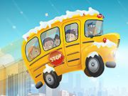 play New Winter School Bus Parking