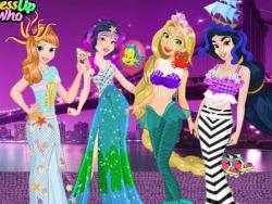 play Disney Princess Mermaid Parade