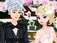 play Elsa'S Retro Wedding