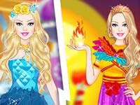 play Barbie The Four Elements Princess