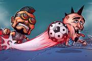 Puppet Football Fighters game