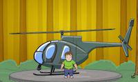 play Chubby Boy Helicopter Escape