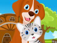 play Dog And Cat Escape