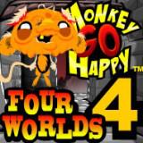 play Monkey Go Happy Four Worlds 4