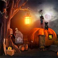 play Escape-Halloween-Cementry-2-Firstescapegames