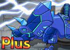 play Dino Robot - Triceratops Blue