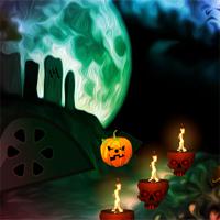play Creepy-Halloween-Graveyard-Escape