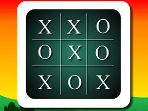 play Sunset Tic Tac Toe