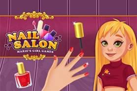 play Nail Salon : Marie'S Girl Games - Free Game At Playpink.Com